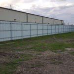 Corrugated Metal Fence 1