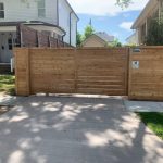 Horizontal Wooden Gate